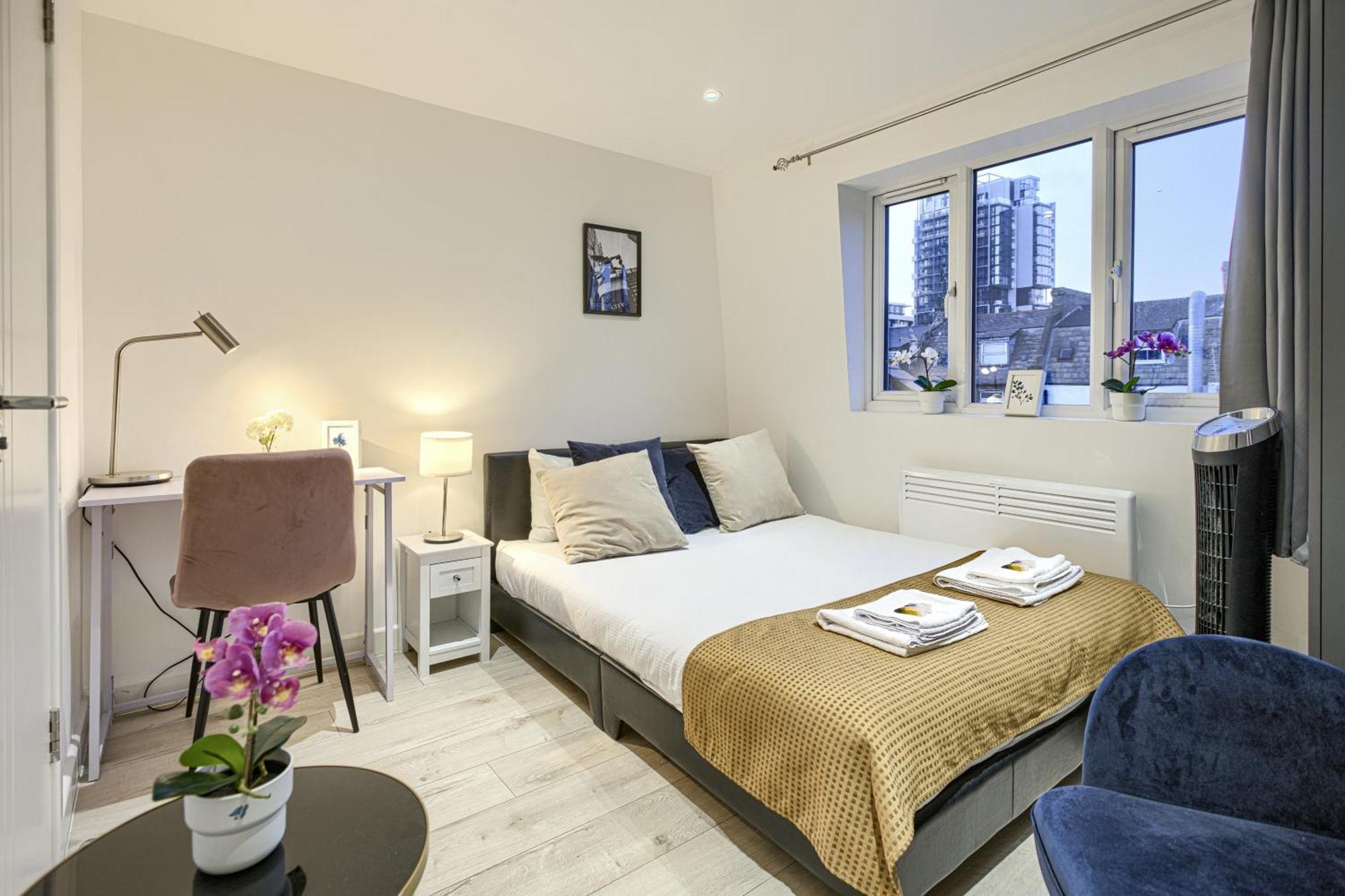 The Finsbury Deluxe Apartments London Rum bild