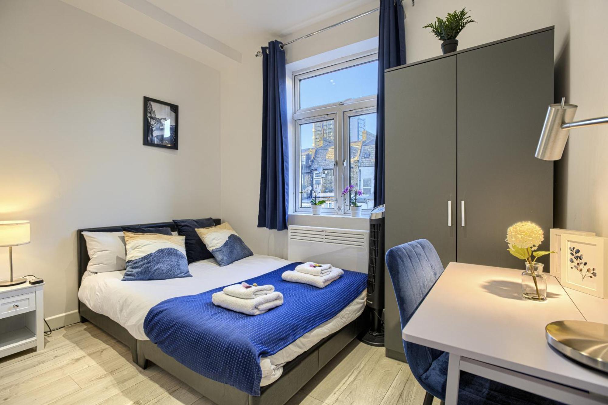 The Finsbury Deluxe Apartments London Rum bild