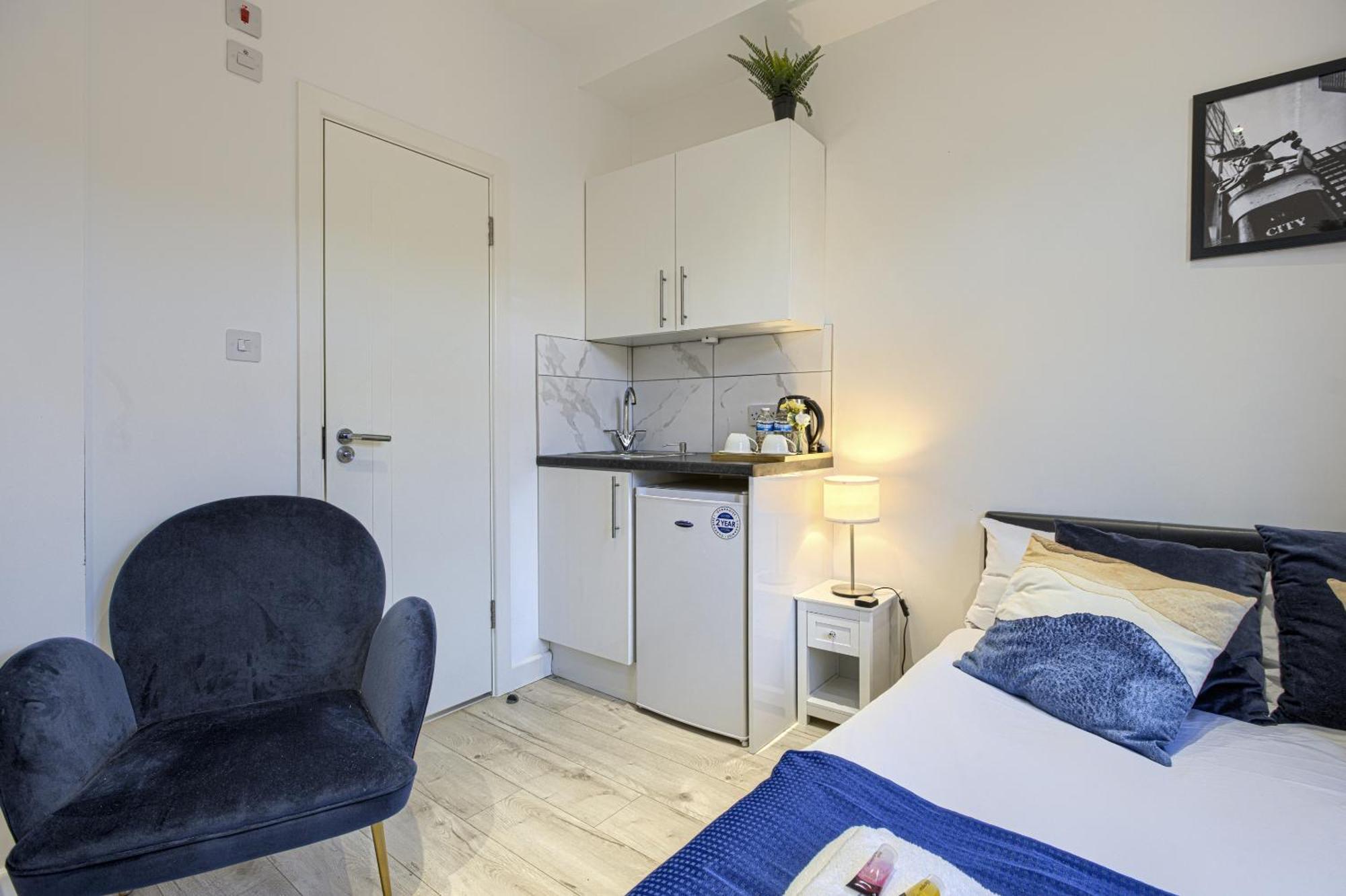 The Finsbury Deluxe Apartments London Rum bild