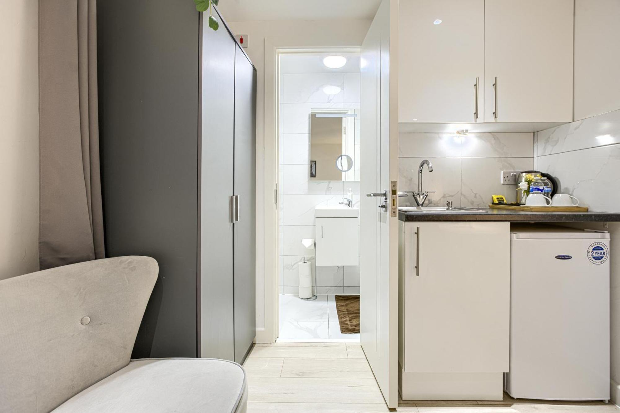 The Finsbury Deluxe Apartments London Rum bild