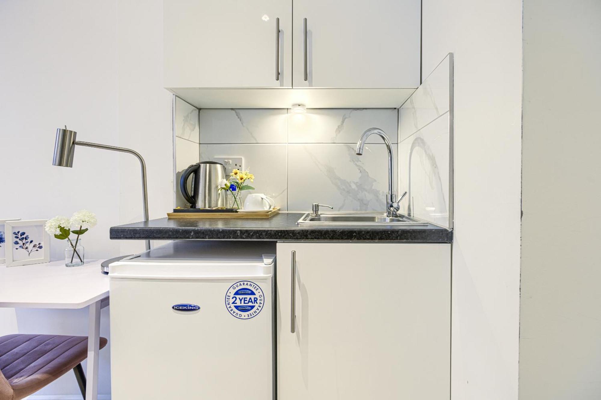 The Finsbury Deluxe Apartments London Rum bild